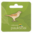 Eurasian Wryneck Enamel Pin